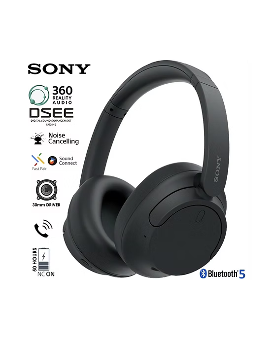 Sony WH-CH720N – Audífonos Bluetooth con cancelación de ruido y hasta 35h de batería