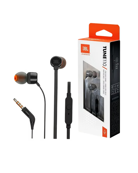 JBL Tune 110 – ¡Sonido potente y comodidad diaria!