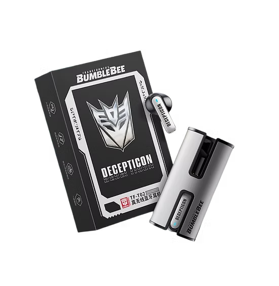 Transformer TF-T02 Silver – Audífonos Bluetooth con diseño futurista