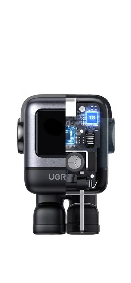 Cargador UGREEN Uno 30W Robot | USB-C Rápido y Divertido