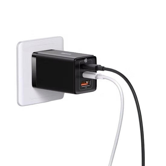 Baseus GaN 5 Pro 65W 2C+U – Carga rápida, potente y compacta