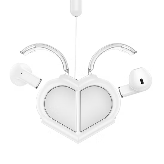 Audífonos Hoco Love Pods DES39 - Diseño de Corazón con Bluetooth 5.3