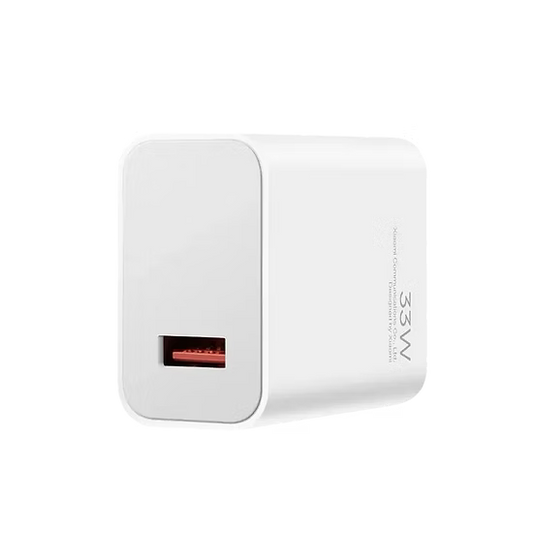 Cargador Xiaomi Original de 33W con Cable Tipo C