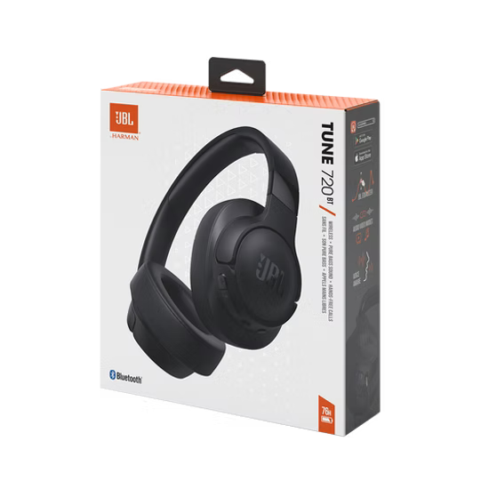 JBL Tune 720BT – 76h de Música, Graves Profundos y Comodidad Total