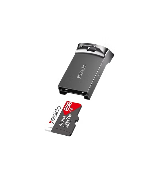 Lector de Memorias USB Premium Yesido GS20 – Compacto, Rápido y Elegante