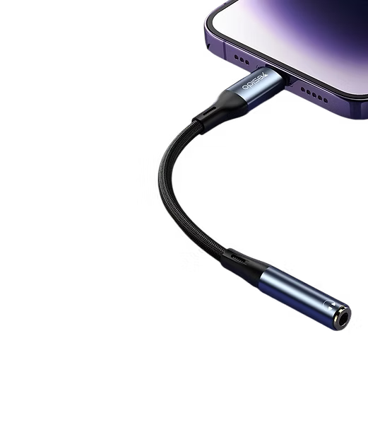 Adaptador Jack 3.5mm a Lightning Yesido