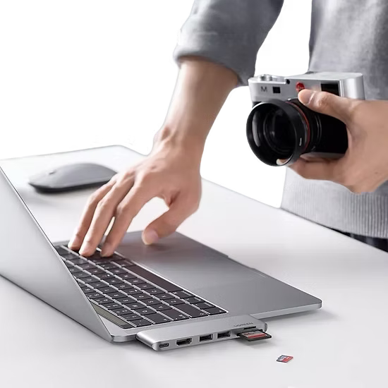 UGREEN CM251 | Adaptador USB-C Multifuncional con HDMI 4K, USB 3.0 y Lector SD