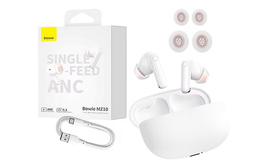 Baseus Bowie MZ10 – Conexión Doble, Latencia Ultra Baja y Modo Transparente