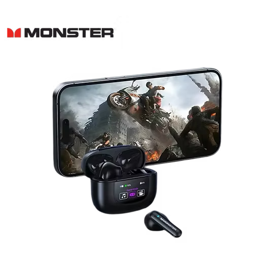Monster AIRMARS T20 – Display Digital + 3 Modos de Audio