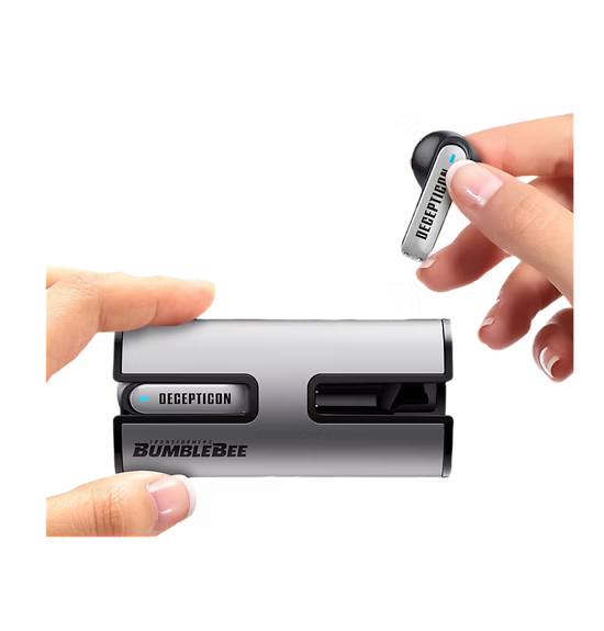 Transformer TF-T02 Silver – Audífonos Bluetooth con diseño futurista