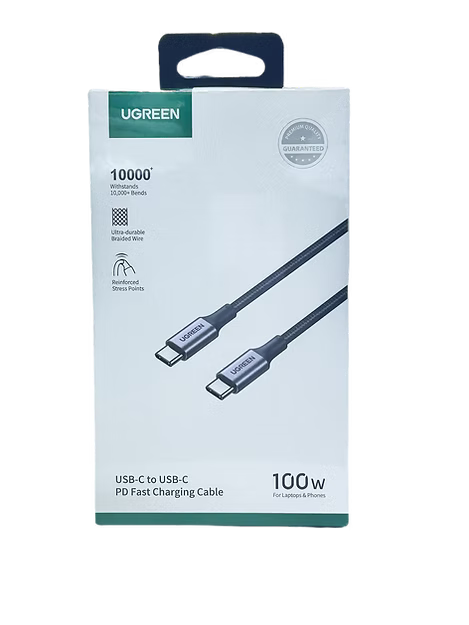Cable UGREEN USB-C a USB-C 100W – 2 Metros