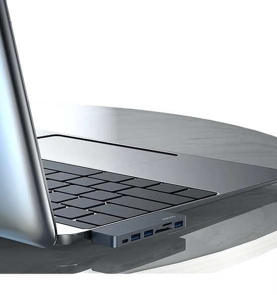 Hub USB-C Yesido HB10 – Expansión Profesional para tu MacBook