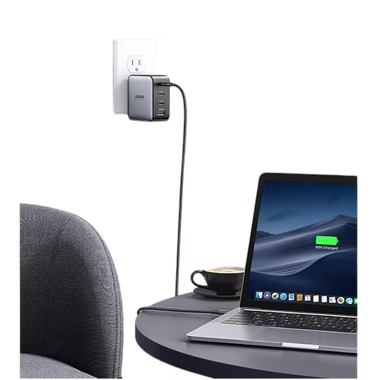 UGREEN Nexode 100W GaN | Cargador Rápido con 3 USB-C + 1 USB-A