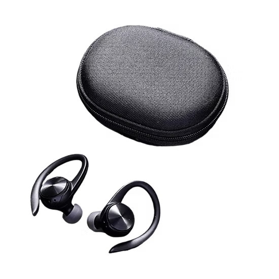 Audífonos Deportivos J92 🎧 TWS con Ganchos Ergonómicos y Base de Tela Premium