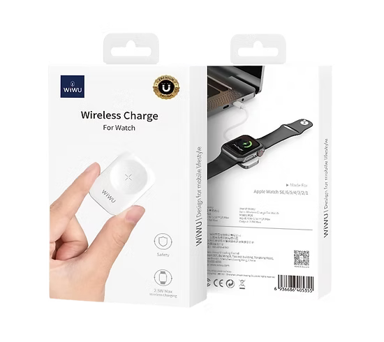 WiWU Cargador Smart Watch Inalámbrico M16