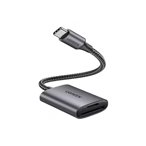 Lector de Tarjetas SD y MicroSD UGREEN USB 3.0 | Compacto y Rápido