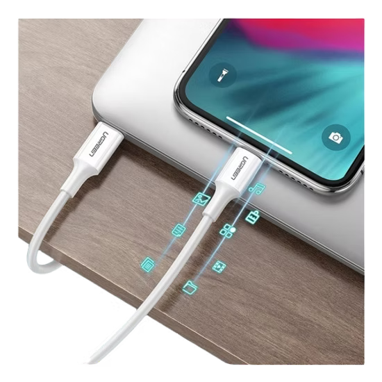 Cable UGREEN USB-C a Lightning 60W – 1 Metro