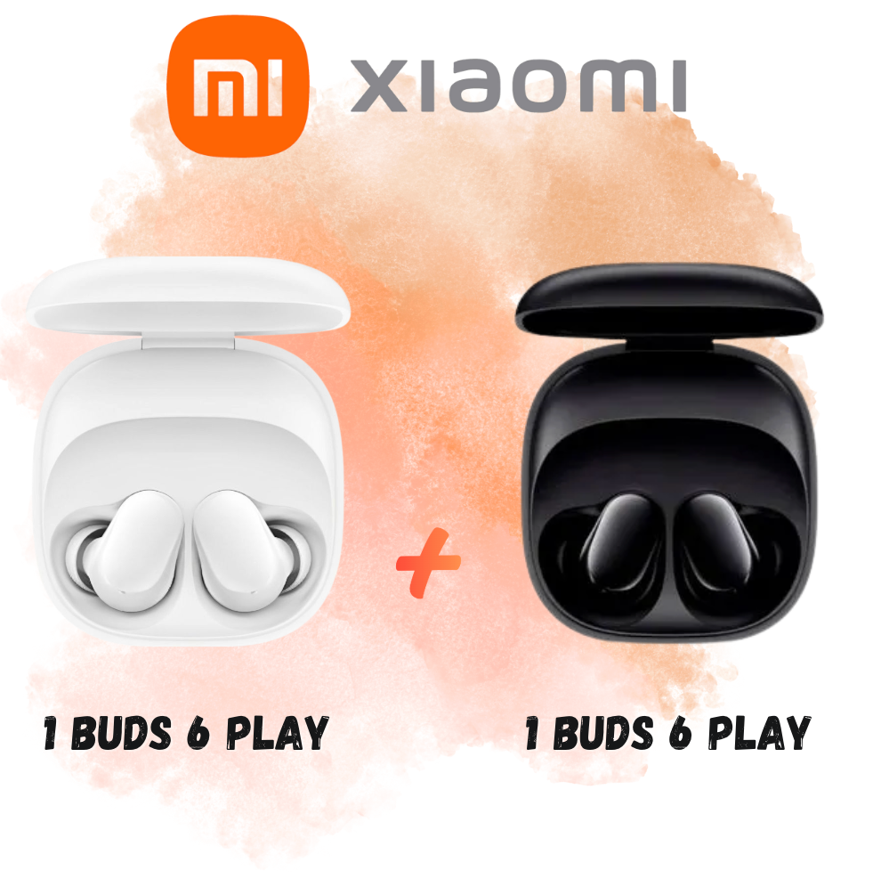 Combo Redmi Buds 6 Play Duo | 2 Audífonos Bluetooth