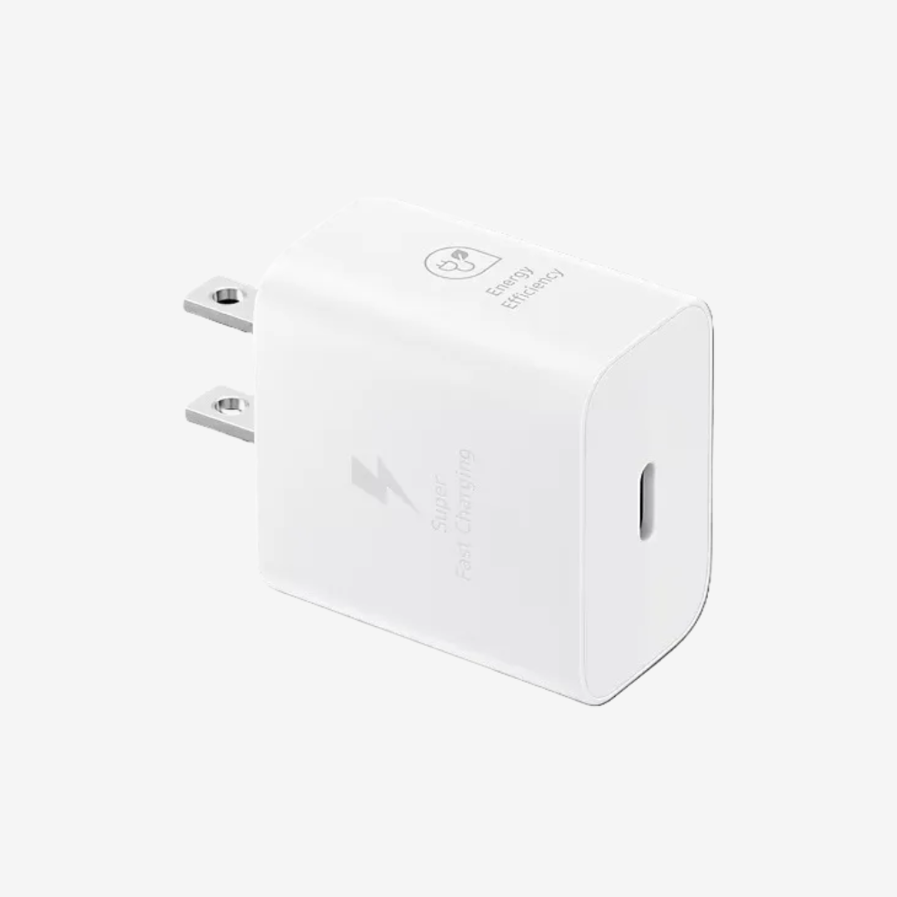 Samsung Cubo Original 25W USB-C– Carga Rápida Blanco