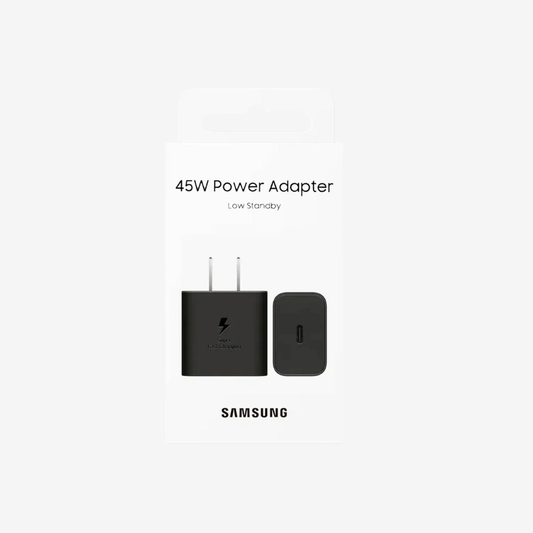 Samsung Cubo Original 45W USB-C– Carga Rápida Negro