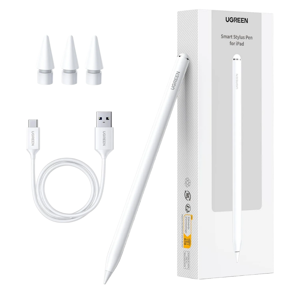 UGREEN Lápiz Óptico LP707 para iPad – Carga Inalámbrica + USB-C