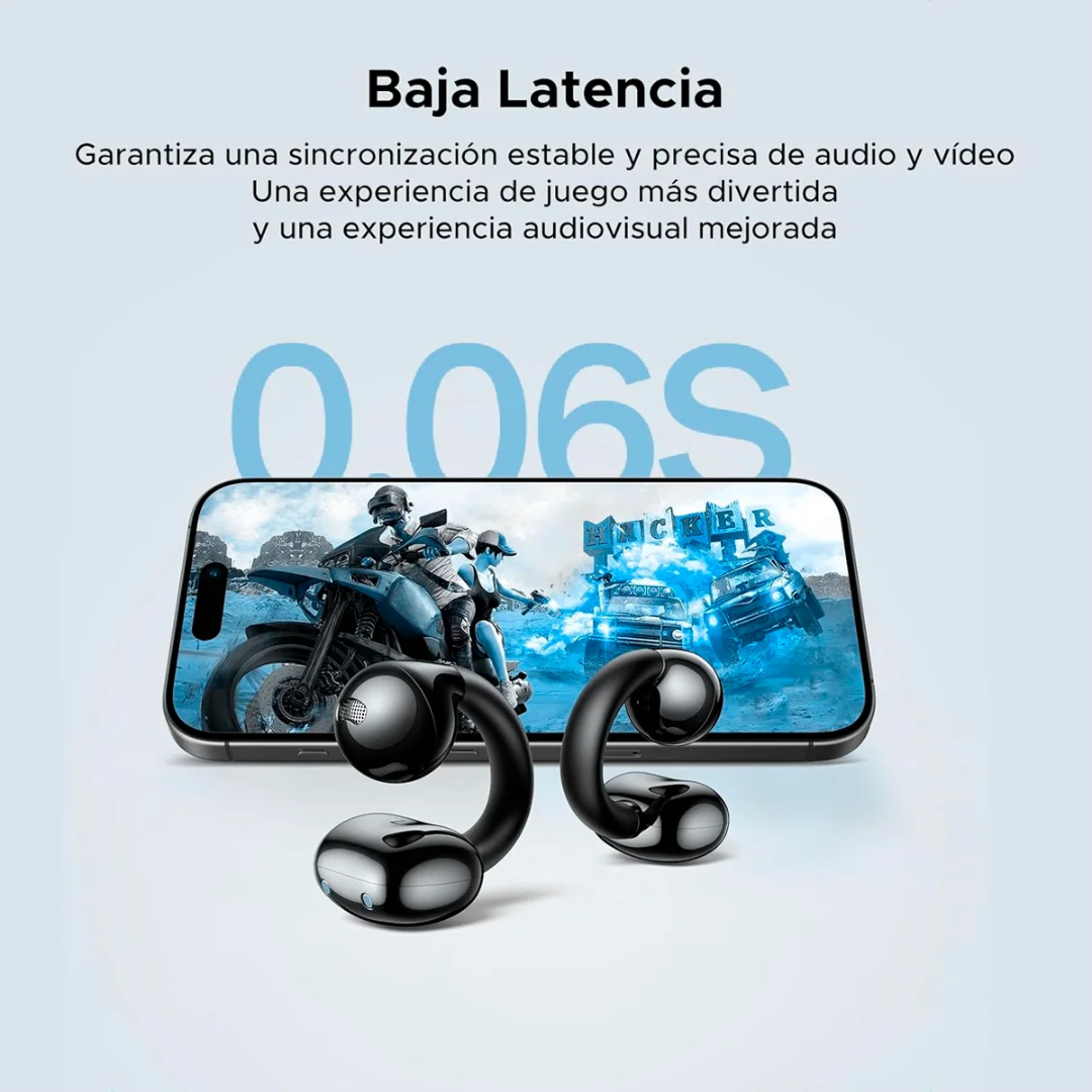 UGREEN HiTune S3 – Open Ear Clip Negro