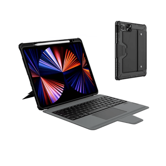 Funda Armour Con Teclado Nilkin