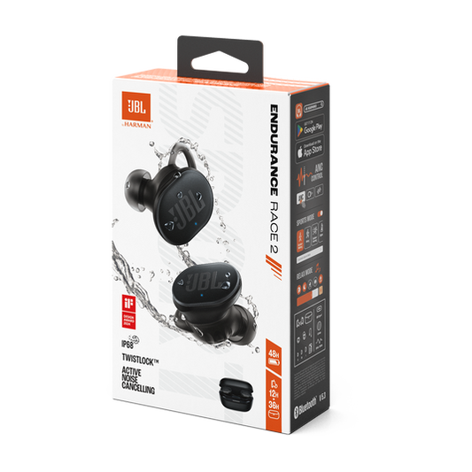 JBL Endurance Race 2 Negro IP68