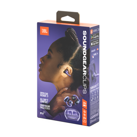 JBL SoundGear Clips Lila