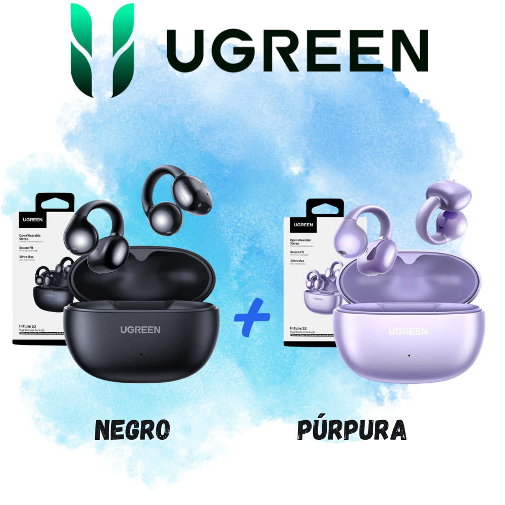 Combo x2 UGREEN HiTune S3 | Open Ear Clip | Bluetooth 5.4