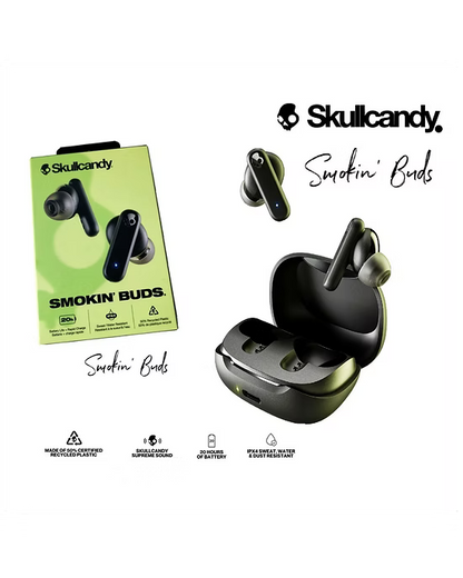 Skullcandy Smokin’ Buds – Sonido potente, estilo liviano