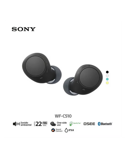 Sony WF-C510 – Compactos, potentes y con tecnología inteligente