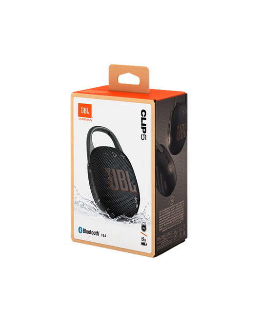 JBL Clip 5 – Potencia portátil, sonido sin límites