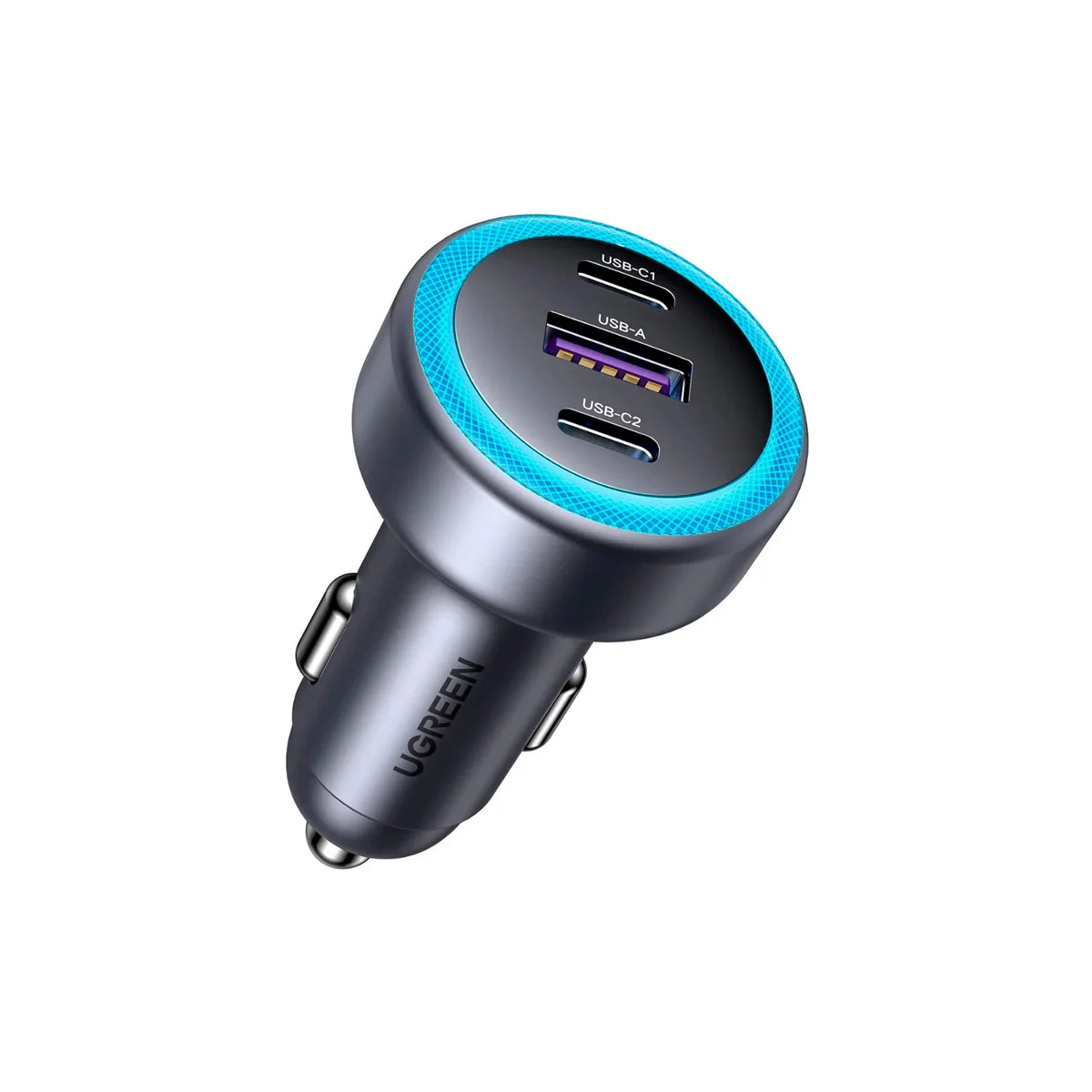 Cargador de Auto UGREEN 30W con 3 puertos EC307 (45843)