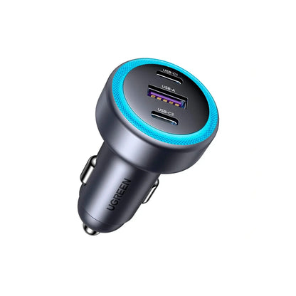 Cargador de Auto UGREEN 30W con 3 puertos EC307 (45843)