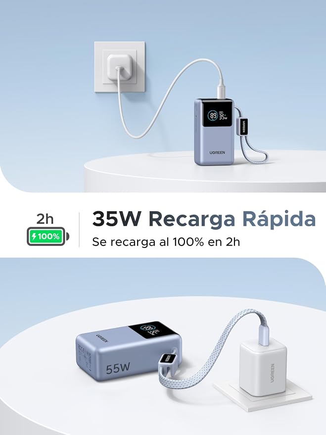 UGREEN Nexode Pro Power Bank 10000mAh | 55W  PB727 (75701B)