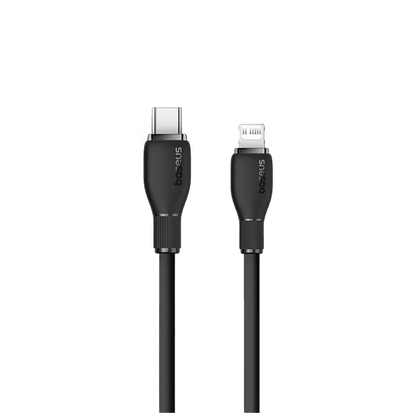 Baseus Pudding Cable Tipo-C a Lightning 20W (1.2m) – Rápido, Resistente y 100% Apple Compatible