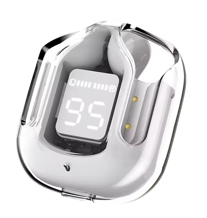 Crystal CT03 - Audífonos Premium con Base LED + Bluetooth 5.3