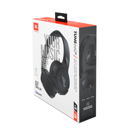 JBL Tune 660NC – Graves Potentes, Cancelación de Ruido y Hasta 55 Horas de Música