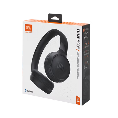 JBL Tune 520BT – Batería Extrema, Graves Poderosos y Comodidad Total