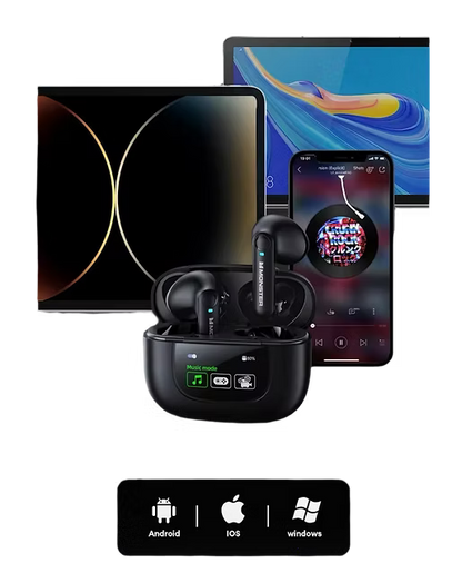 Monster AIRMARS T20 – Display Digital + 3 Modos de Audio