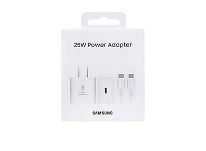 Cargador Samsung Original de 25W con Cable – Carga rápida y confiable