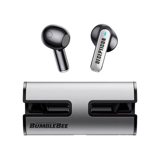 Transformer TF-T02 Silver – Audífonos Bluetooth con diseño futurista