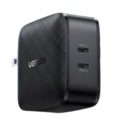 Cargador UGREEN PD 66W | 2 Puertos USB-C | Carga Rápida y Compacta