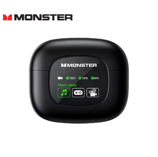 Monster AIRMARS T20 – Display Digital + 3 Modos de Audio