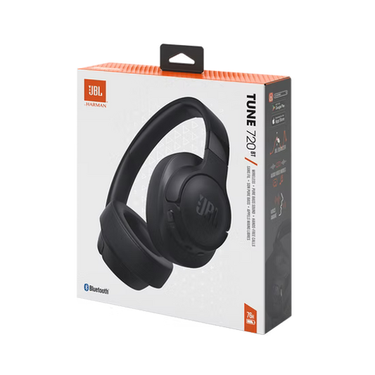 JBL Tune 720BT – 76h de Música, Graves Profundos y Comodidad Total