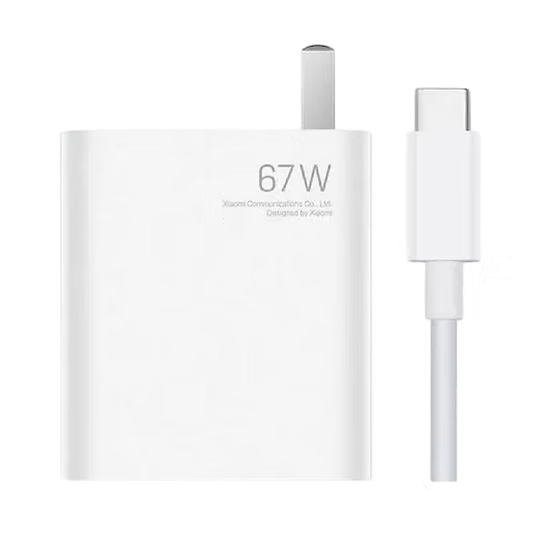 Cargador Xiaomi Original de 67W con Cable Tipo C