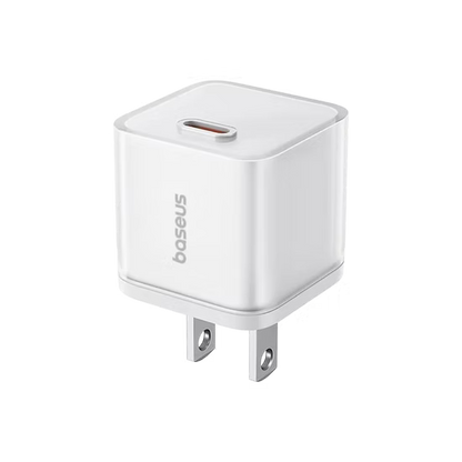 Baseus GaN5s Cubo 20W – Carga rápida, tamaño mini, potencia total