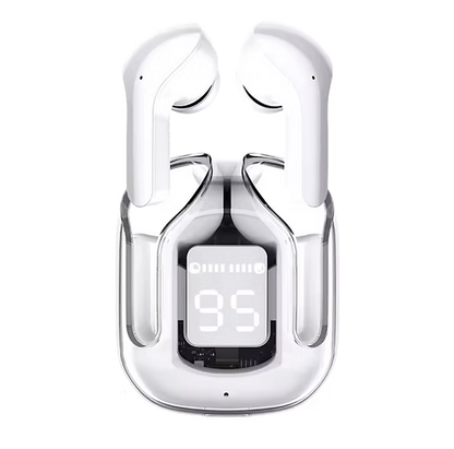 Crystal CT03 - Audífonos Premium con Base LED + Bluetooth 5.3