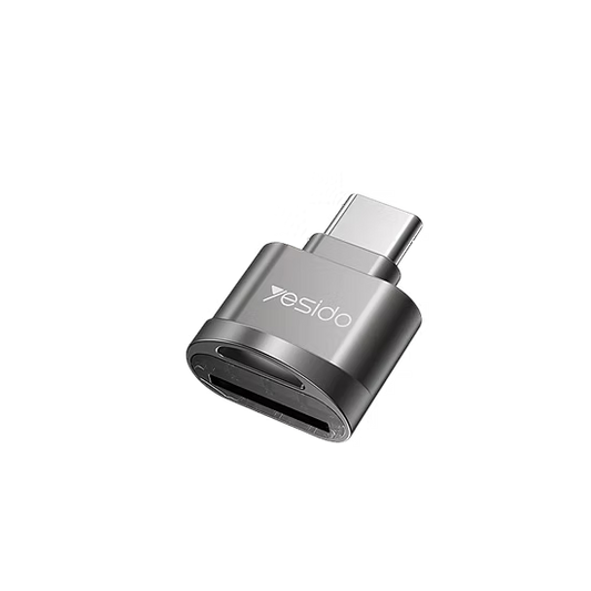 Lector de Memorias microSD Tipo C Yesido – Compacto, Rápido y Elegante